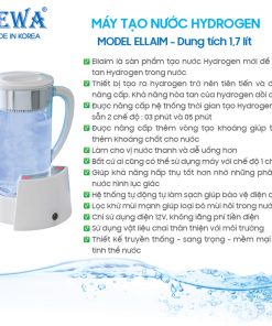 Alternative view of Máy tạo nước Hydrogen Ellaim Rewa