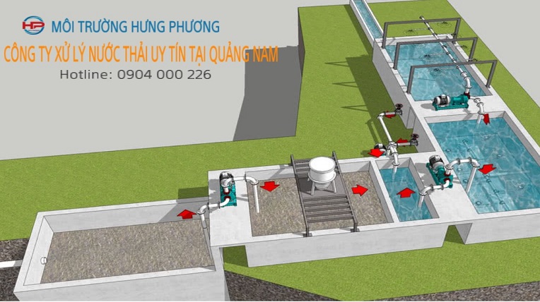 xử lý nước thải tại Quảng Nam