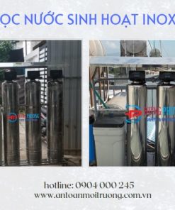 BỘ LỌC NƯỚC ĐẦU NGUỒN 3 CỘT INOX 304 CAO CẤP