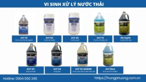 vi sinh xử lú nước thải