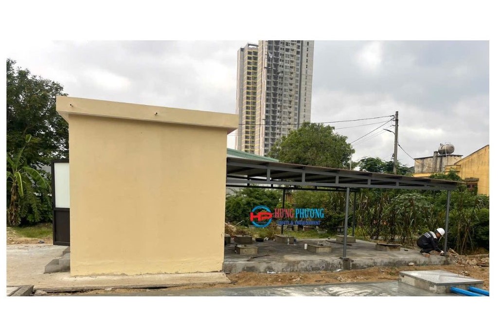 modul bồn composite xử lý nước thải