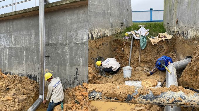 hệ thống xử lý nước thải khu công nghiệp