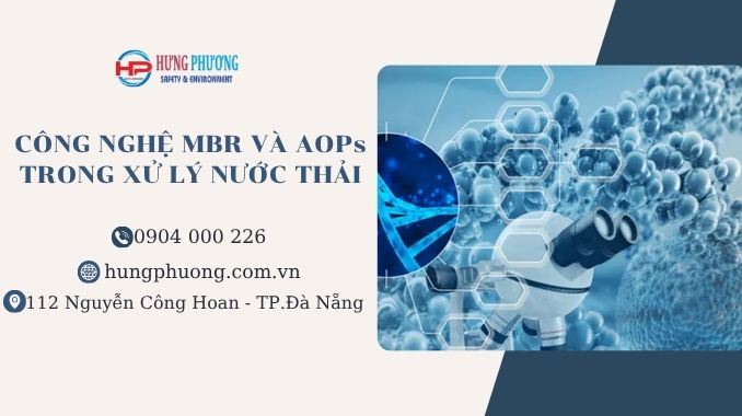 công nghệ MBR và AOPs