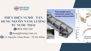 thủy điện vi mô từ nước thải