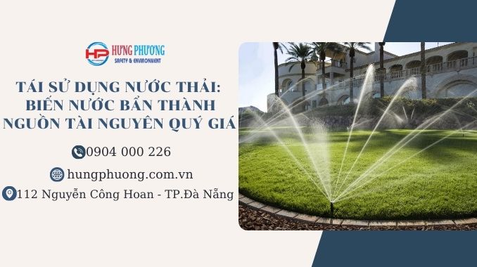 tái sử dụng nước thải