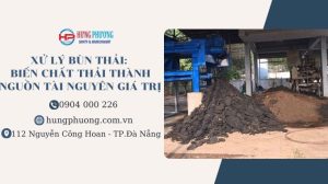 xử lý bùn thải