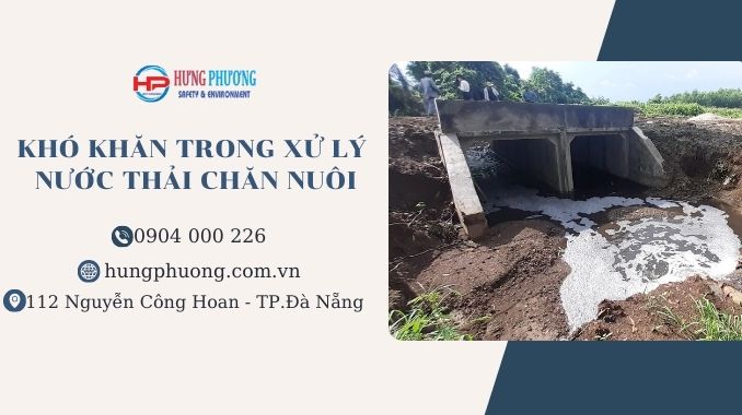 xử lý nước thải chăn nuôi